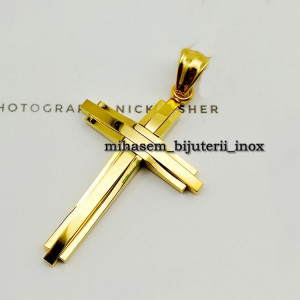 Medalion INOX placat ( otel inoxidabil ) cod mihasem554