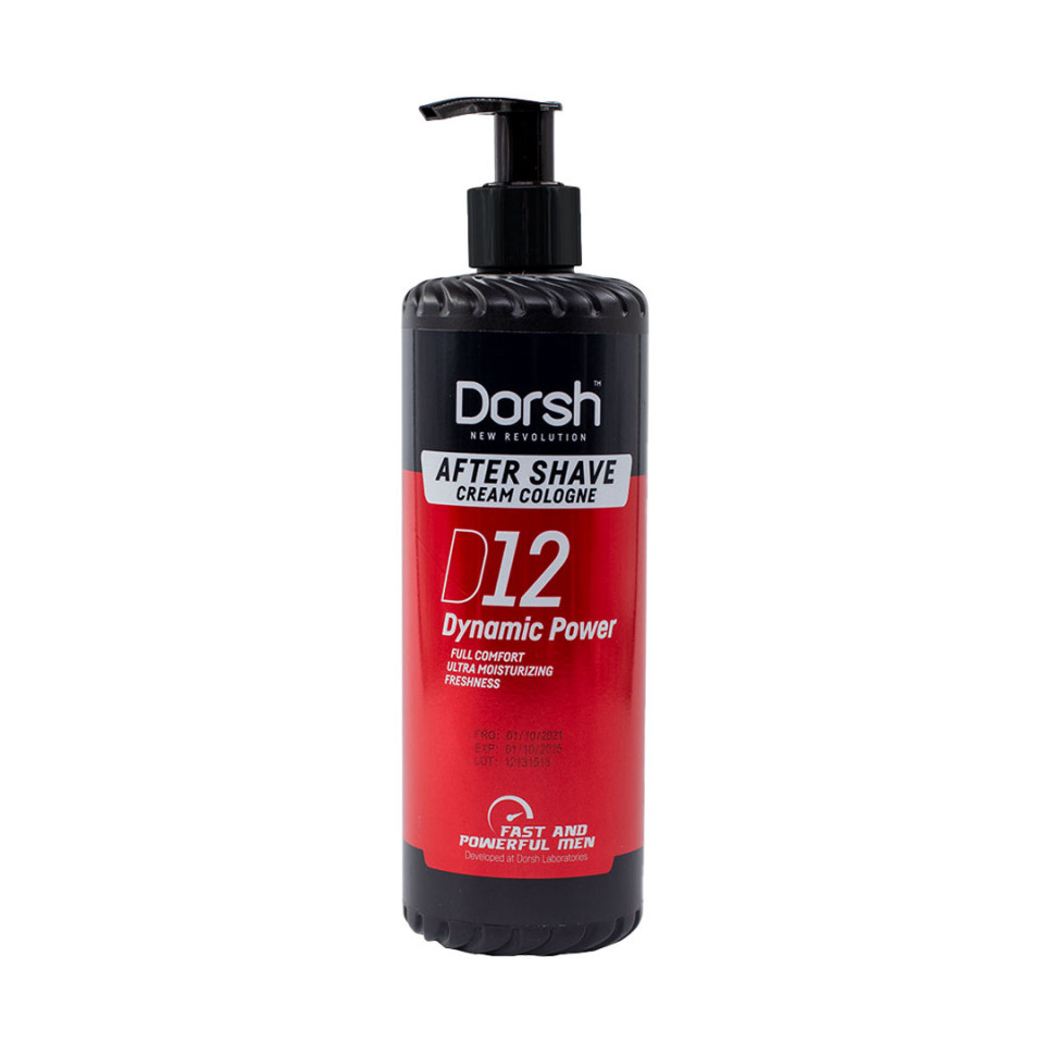 DORSH AFTER SHAVE CREAM COLOGNE DYNAMIC POWER D12 400 ML