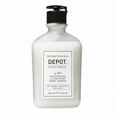 Depot 501 moisturizing& clarifying beard shampoo 250 ml
