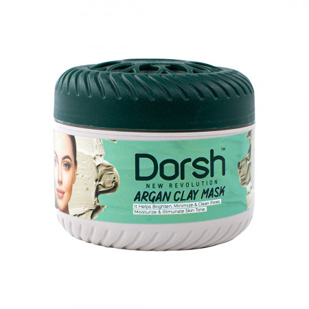DORSH CLAY MASK - ARGAN DEEPLY CLEANSES & PURIFIES 400 G