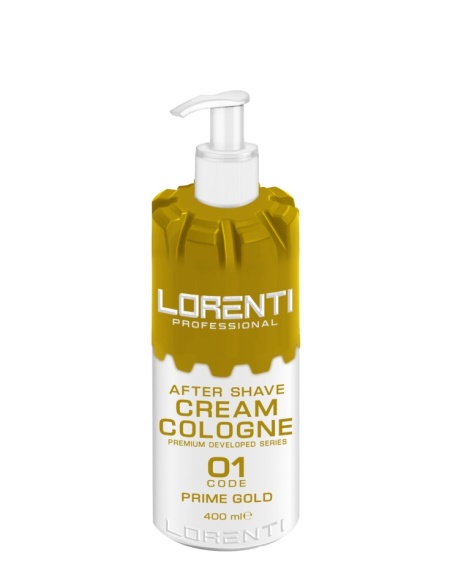 After shave crema Lorenti 400 ml Prime Gold