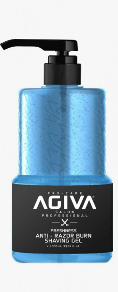 Agiva Shaving Gel Razor Burn Comfort 1000 Ml