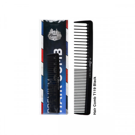 TSF hair comb T119 black