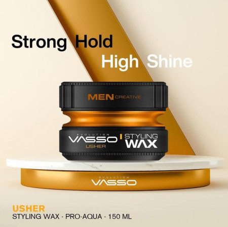VASSO HAIR STYLING WAX (USHER) 150 ML