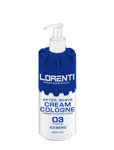 After shave crema Lorenti 400 ml Iceberg