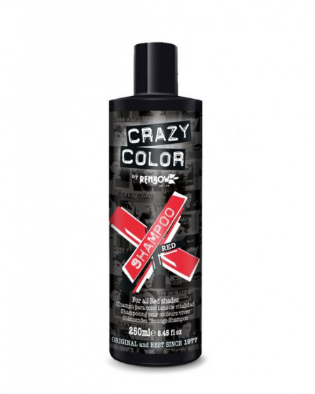 Crazy Color shampoo red 250 ml