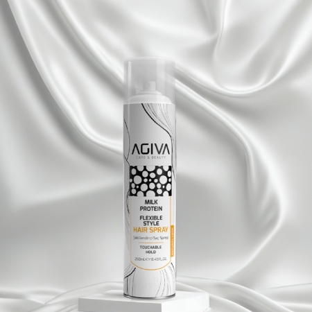 Fixativ Agiva Milk Protein Amino Complex Pro Care Hair Spray 250 ml - Img 4