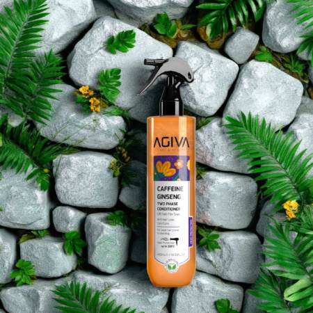 Spray bifazic Agiva Caffeine Ginseng Pro Care Two Phase Conditioner 400 ml - Img 4