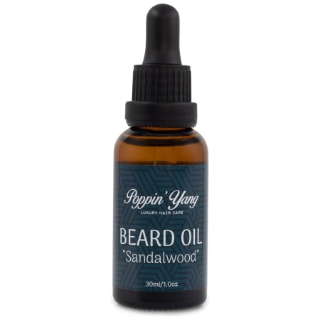 Ulei de barba Poppin Yang sandalwood 30 ml