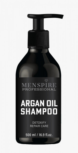 Sampon curatare profunda Menspire Detoxify Shampoo 500 ml with Argan