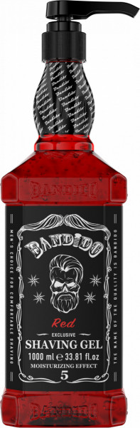 BANDIDO SHAVING GEL RED 1000 ML