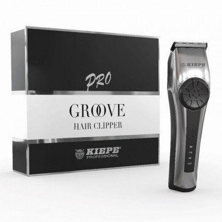 Masina de tuns profesionala Kiepe Clipper Groove Cordless - articol profesional doar pentru frizeri si stilisti - Img 4