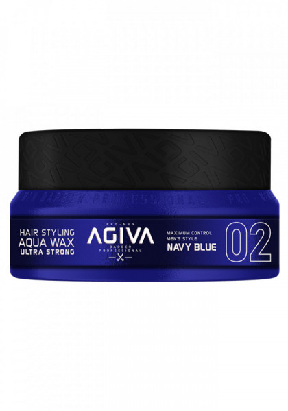 Agiva Styling Hair Wax Aqua Ultra Strong - Navy Blue 90 mL