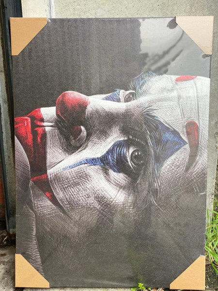 Canvas Joker Abstract picture