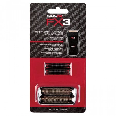 Babyliss shaver foil & cutter for FX3 shaver