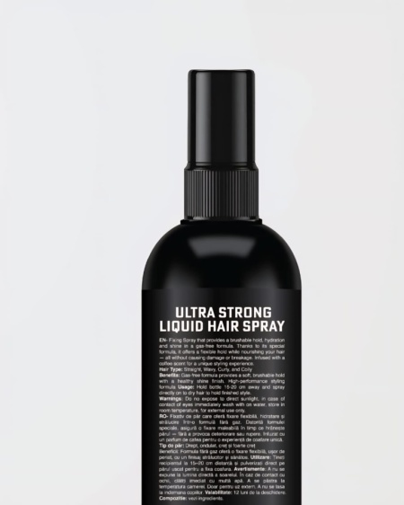 Fixativ foarte puternic lichid No Name miros cafea 200 ml - produs pentru personalizare cu brand propriu
