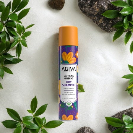 Sampon uscat Agiva Caffeine Ginseng Pro Care Dry Shampoo 200 ml - Img 4