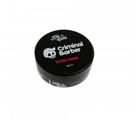Pomada cu aspect umed Criminal Barber Crystal Pomade 100 ml - wet look