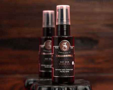 Ulei de barba Suavecito Premium Blends Bay Rum Beard Oil 30 ml - Img 2