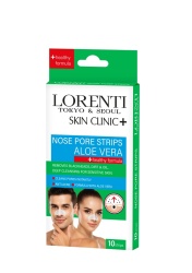 Benzi puncte negre Lorenti Nose Strips white