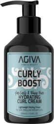 Crema de hidratare pentru bucle Agiva Curly Boost Hydrating Cream 250 ml