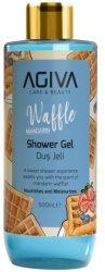 Gel de dus Agiva Care & Beauty Mandarin Waffle 500 ml