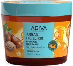Masca de par Agiva Argan Oil Elixir Pro Care Hair Mask 300 ml