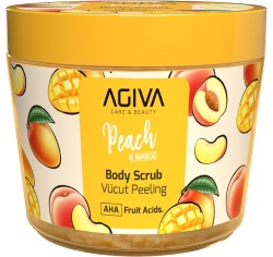 Scrub de corp Agiva Care & Beauty Body Scrub Peach and Mango 300 ml