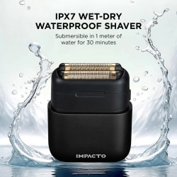 Shaver Cocco Impacto Black - articol profesional doar pentru frizeri si stilisti - Img 7