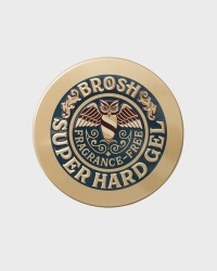 Gel de păr Brosh Super Hard Gel Fragrance Free, fără parfum, 200 g