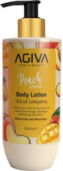Lotiune de corp Agiva Care & Beauty Body Lotion Peach and Mango 500 ml