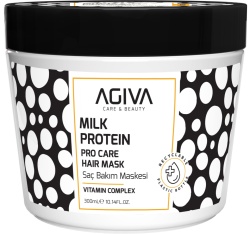 Masca de par Agiva Milk Protein Amino Complex Pro Care Hair Mask 300 ml