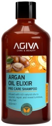 Sampon cu argan Agiva Argan Oil Elixir Pro Care Shampoo 500 ml