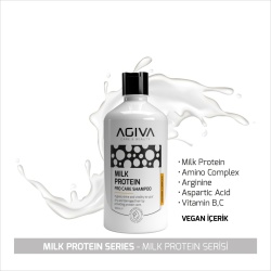 Sampon hidratare si reparare Agiva Milk Protein Amino Complex Pro Care Shampoo 500 ml - Img 4