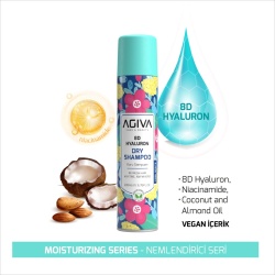Sampon uscat Agiva 8D Hyoluron Pro Care Dry Shampoo 200 Ml - Img 2