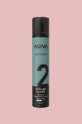 Fixativ foarte puternic Agiva Hair Styling Spray Extra Strong Black - Glued 400 Ml