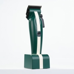 Masina de tuns Cocco Veloce Lite Clipper green-white - articol profesional doar pentru frizeri si stilisti