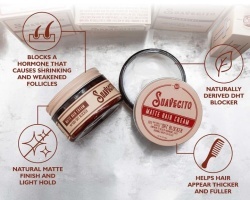 Pasta de par mata Suavecito matte hair cream with DHT blocker 113 gr - Img 7