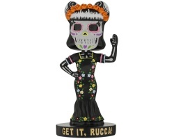 Suavecito mascota bobble head La Catrina