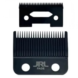 Lame fade black pentru masina de tuns JRL Onyx, Ghost, 2020C si compatibil cu multe alte masini