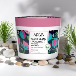 Masca de par pentru reparare Agiva Ylang Ylang Lıpozom C Pro Care Hair Mask 300 ml - Img 4
