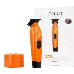 Masina de contur Cocco Hyper Veloce trimmer Orange - articol profesional doar pentru frizeri si stilisti - Img 8
