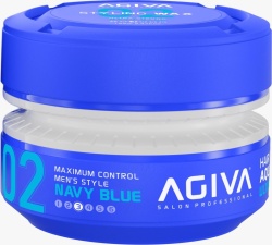 Pomada lucioasa Agiva Styling Hair Wax Aqua Ultra Strong - Navy Blue 175 Ml