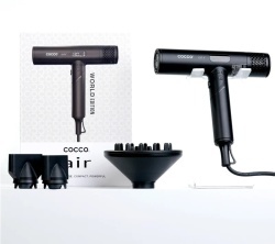 Uscator Cocco Air Ionic Dryer Black - articol profesional doar pentru frizeri si stilisti - Img 3