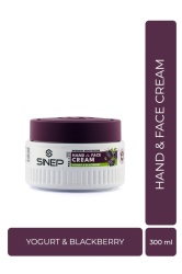 Crema de maini si de fata Sinep hand and face cream yogurt blackberry 300 ml