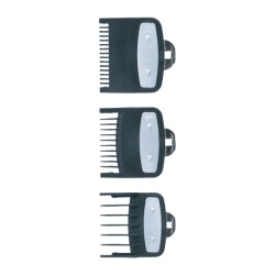Gratare masina de tuns No Name premium cutting guides 3 pack - compatibil cu Wahl - Img 2