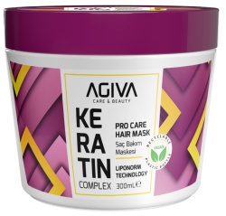 Masca de par Agiva Keratin Complex Pro Care Hair Mask 300 ml