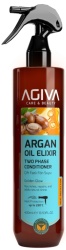 Soray balsam fara clatire Agiva Argan Oil Elixir Two Phase Conditioner 400 ml