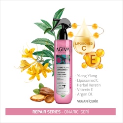 Spray bifazic Agiva Ylang Ylang Lıpozom C Pro CareTwo Phase Conditioner 400 ml - Img 3