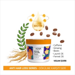 Masca impotriva caderii parului Agiva Caffeine Ginseng Pro Care Hair Mask 300 ml - Img 2